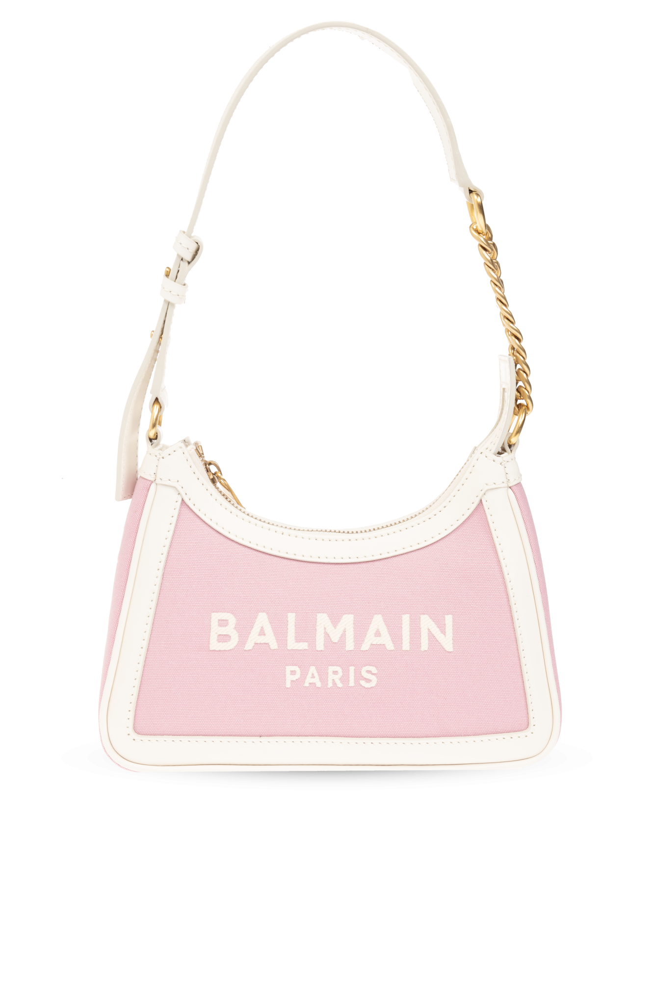 Balmain mules i jacquard med monogram - Pink 'B